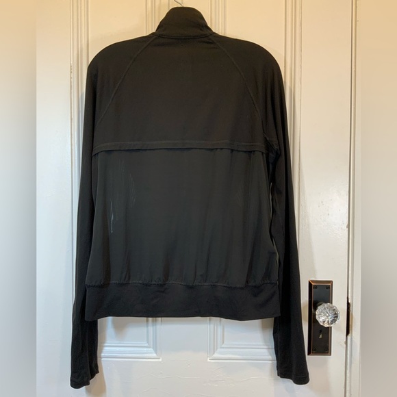 Victoria’s Secret Activewear Sport Black Full Zip Jacket With Mesh Back - Size S - Picture 2 of 5
